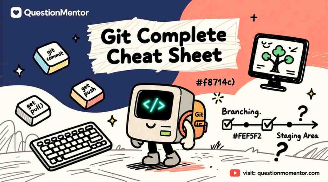 Comprehensive Git Cheat Sheet | Question Mentor